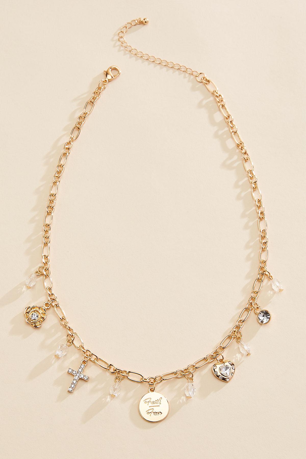 Faith Charm Necklace Faith Charm Necklace