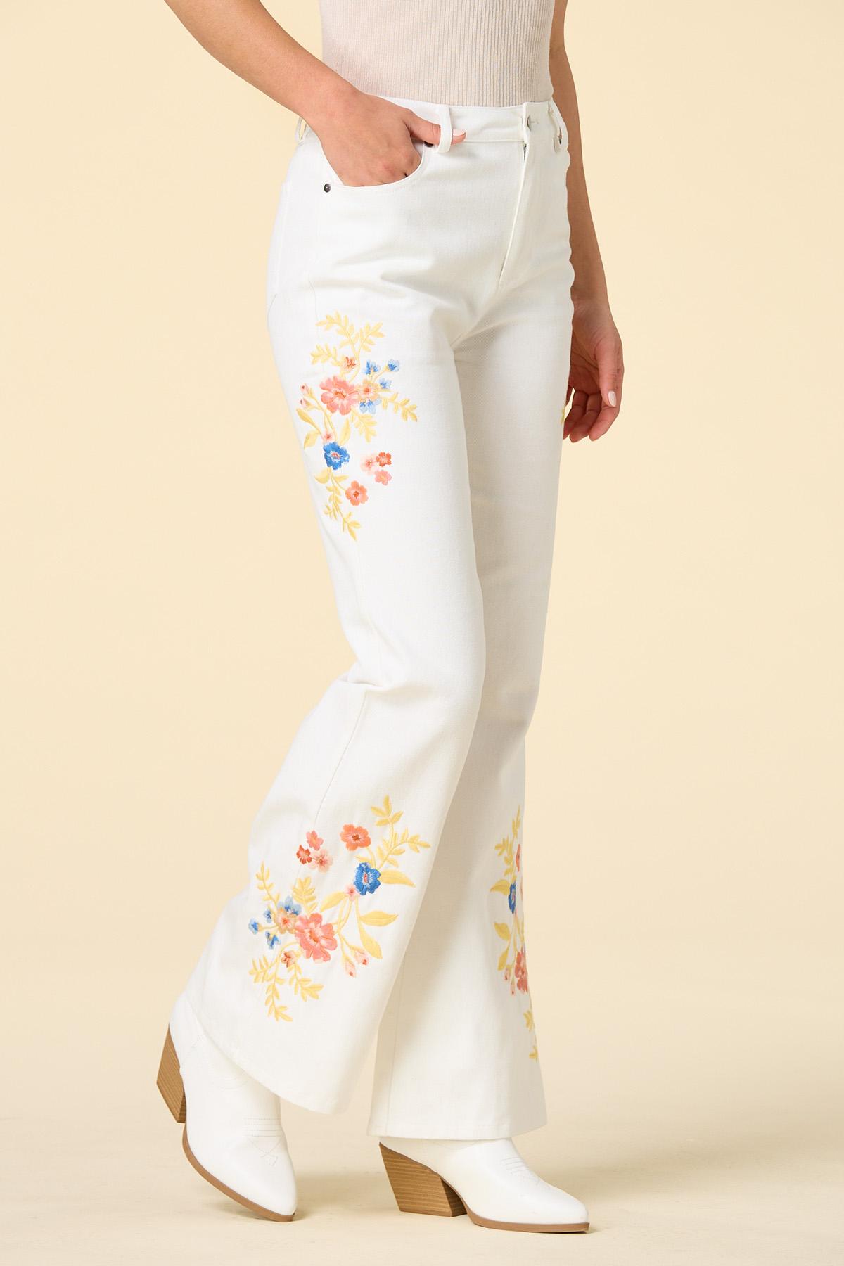 パンツ Enewd nina flower embroidery pants 71VZWnyqCnL._UY1000_.jpg