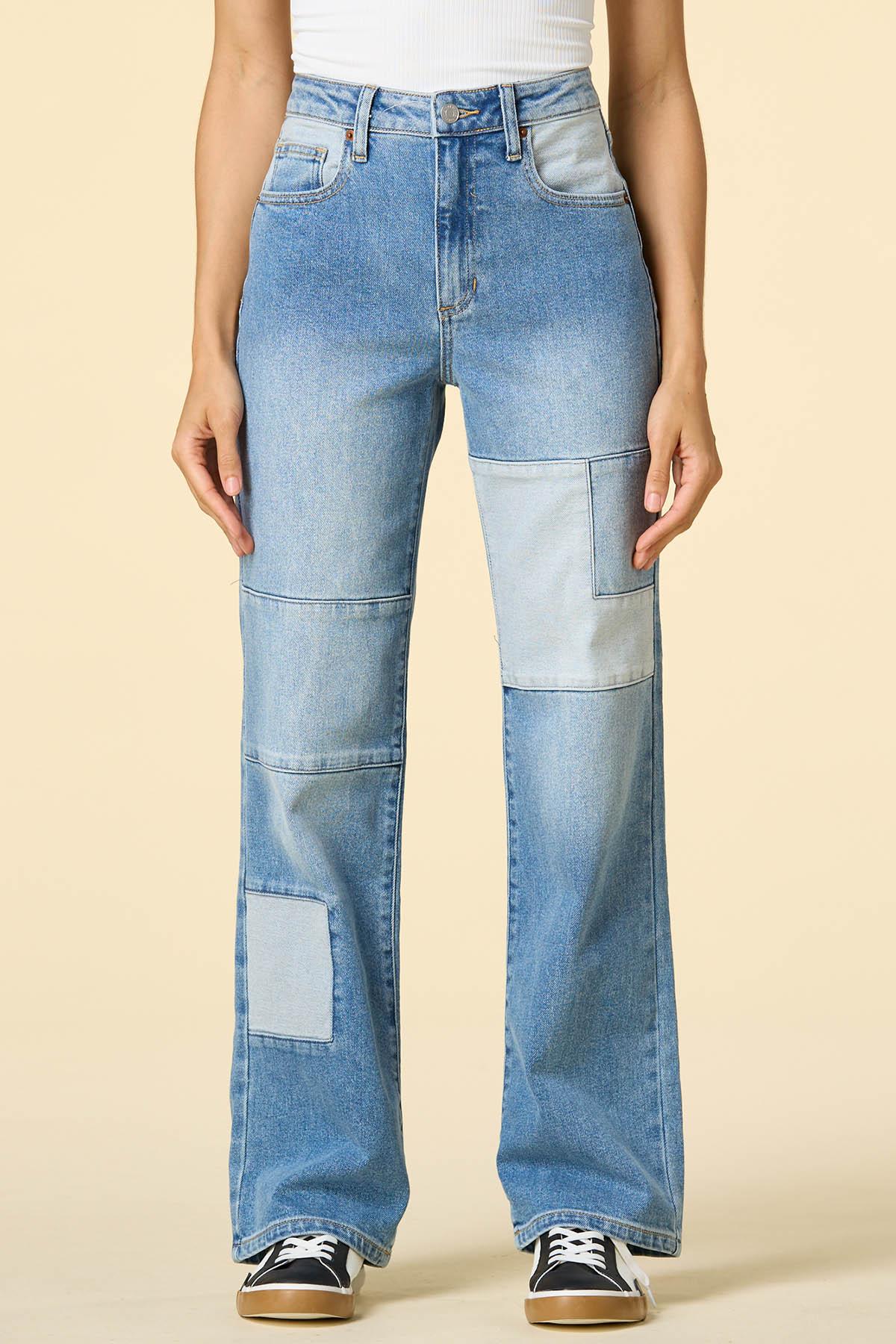 Versona two cute patchwork jeans