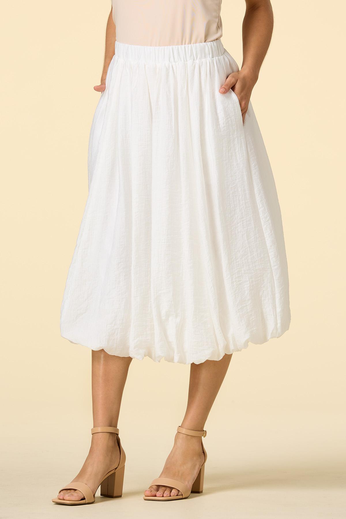 Versona | bubbling over midi skirt
