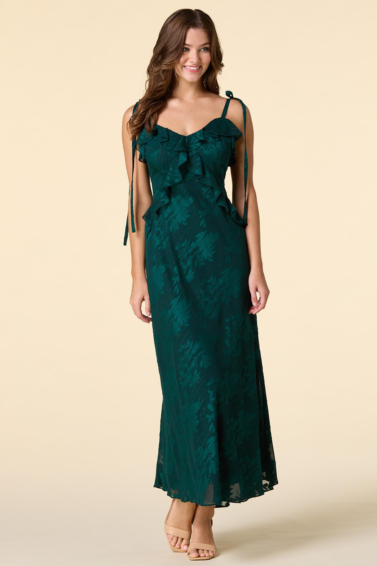 Versona | emerald mine maxi dress