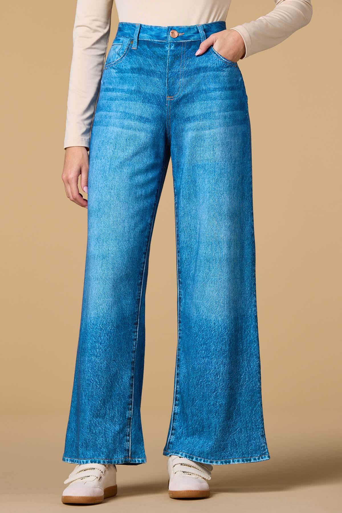 Versona | almost denim french terry pants