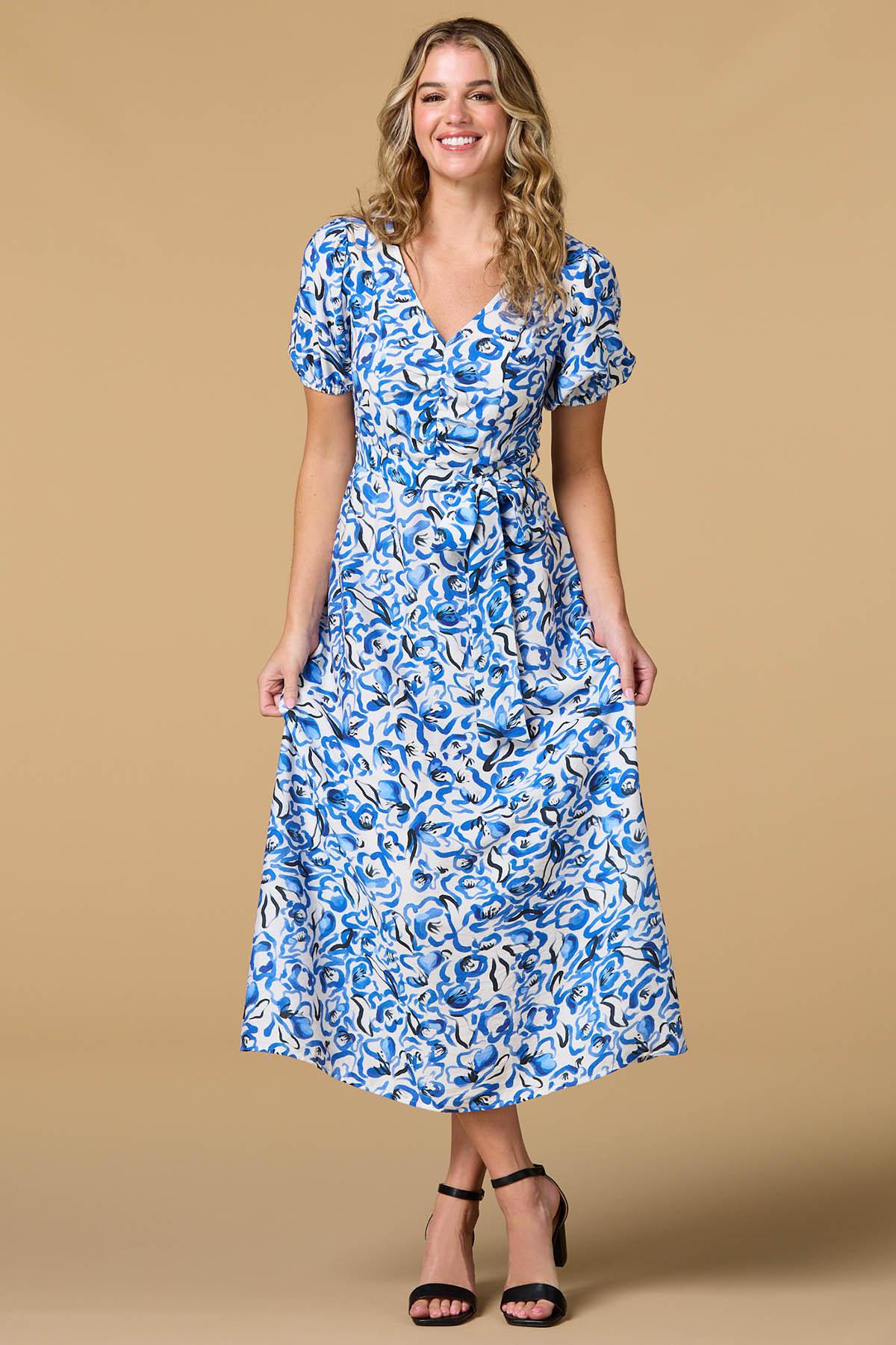 Versona | bloom temperature maxi dress