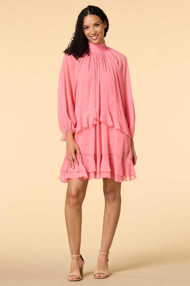 princess cut mini dress - Green