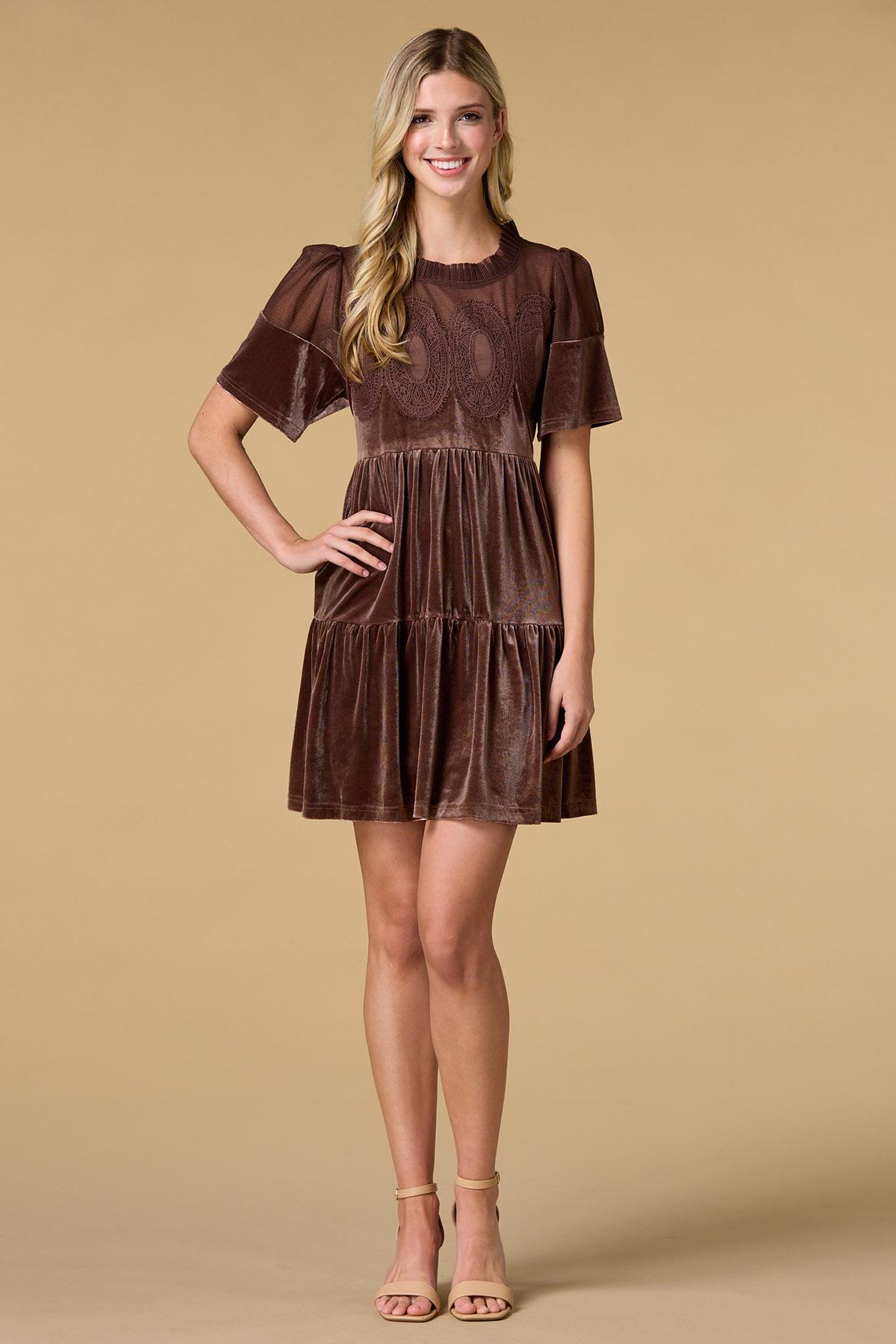 Versona | feel the plush mini dress