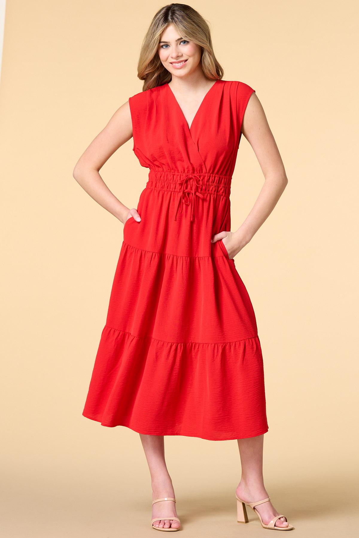 Versona | tier and now midi dress