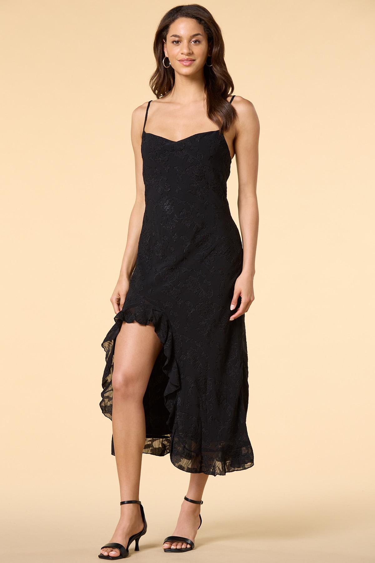 green emerald velvet dress Ever-Pretty Short Sleeves Sequin High Low Formal Evening Dress main image 0
