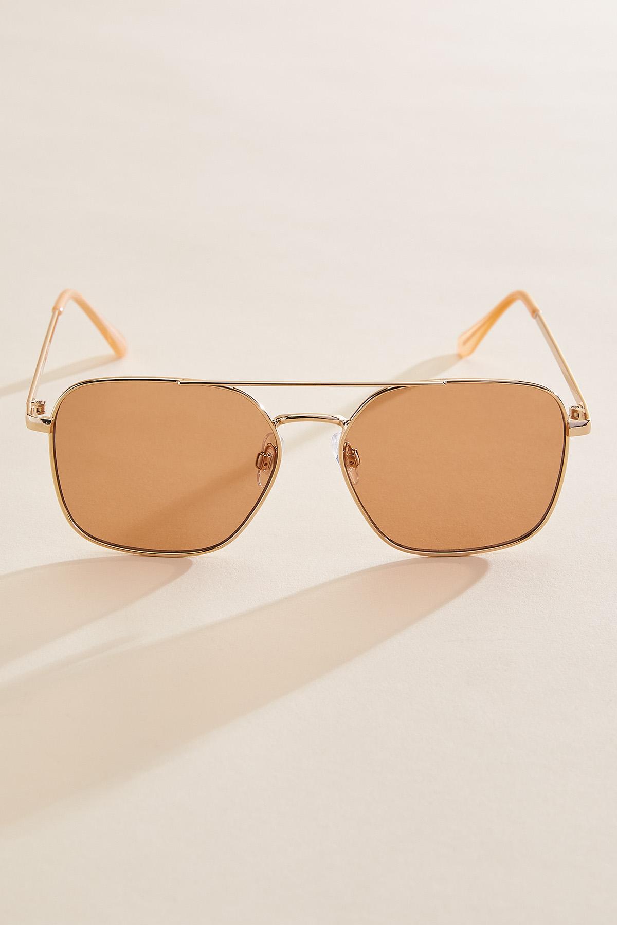 Versona | gold frame aviator sunglasses