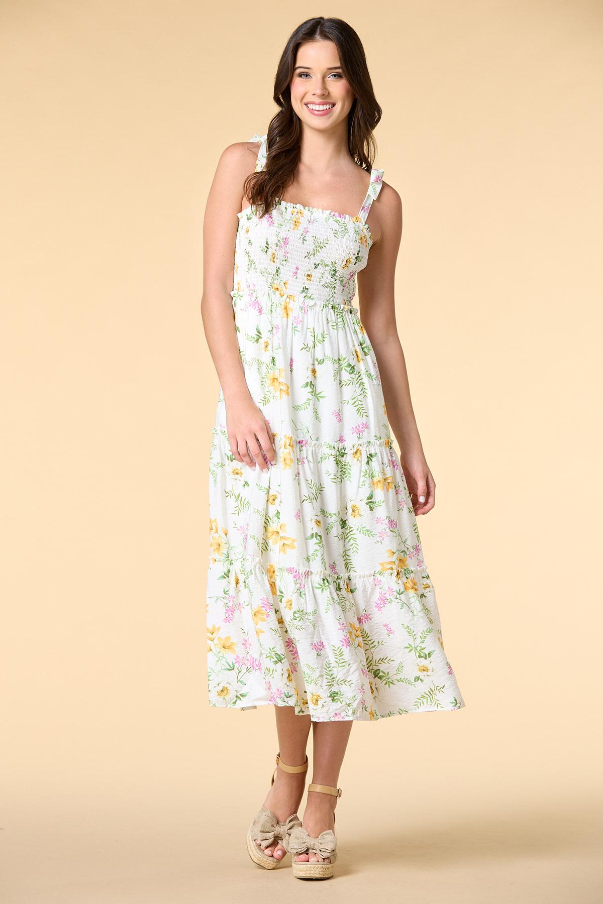 uncut stems maxi dress - White uncut stems maxi dress - White