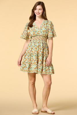 sage ladies active dress Wedtrend Women Dusty Sage Floral Bridesmaid Dress with Slit A-Line Off The  Shoulder Pleated Long Wedding Party Dress  WEDTREND
