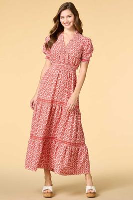 slim fit dress slacks Feminine Sage Green Floral Dress main image 1