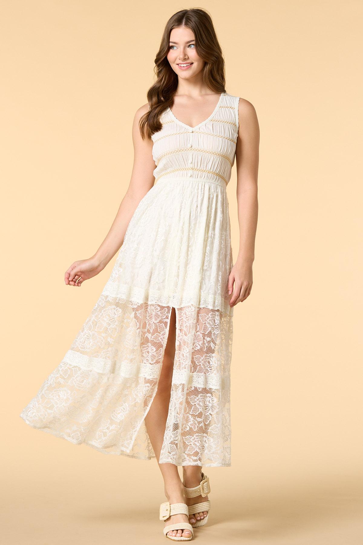 Versona | my dear lace maxi dress