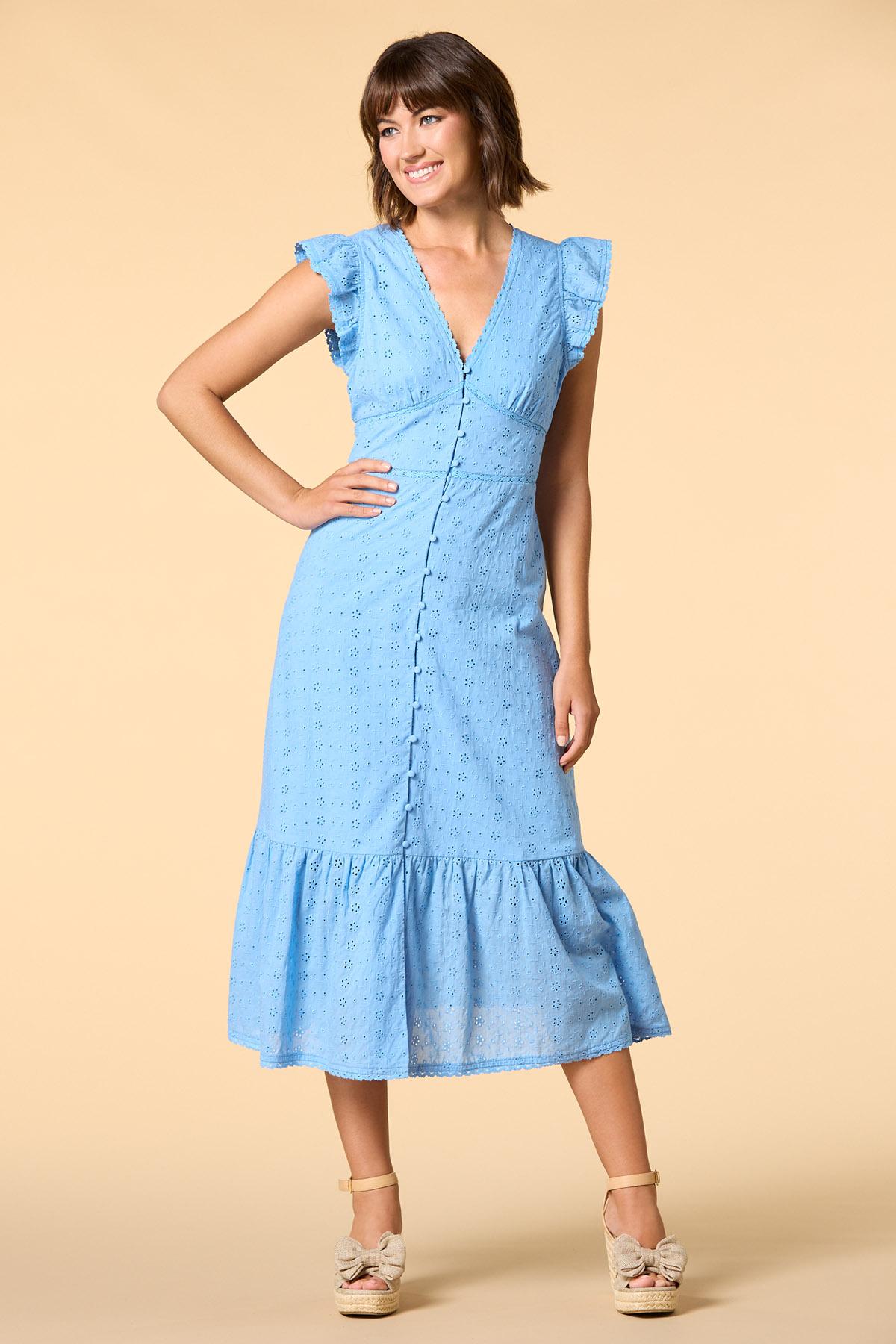 Eye In The Sky Midi Dress