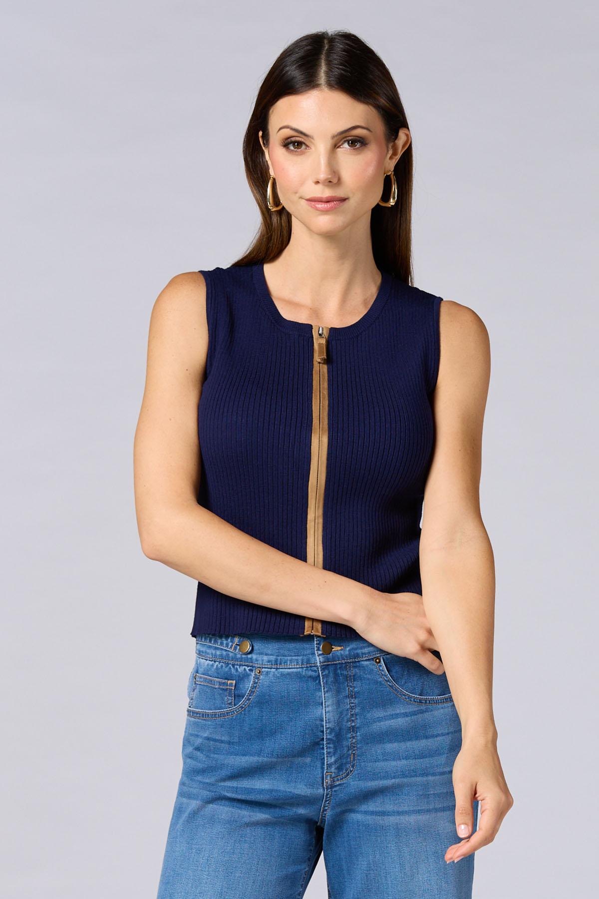 KARRY American sleeve tank ネイビー KARRY American sleeve tank ネイビー American sleeve tank - KARRY