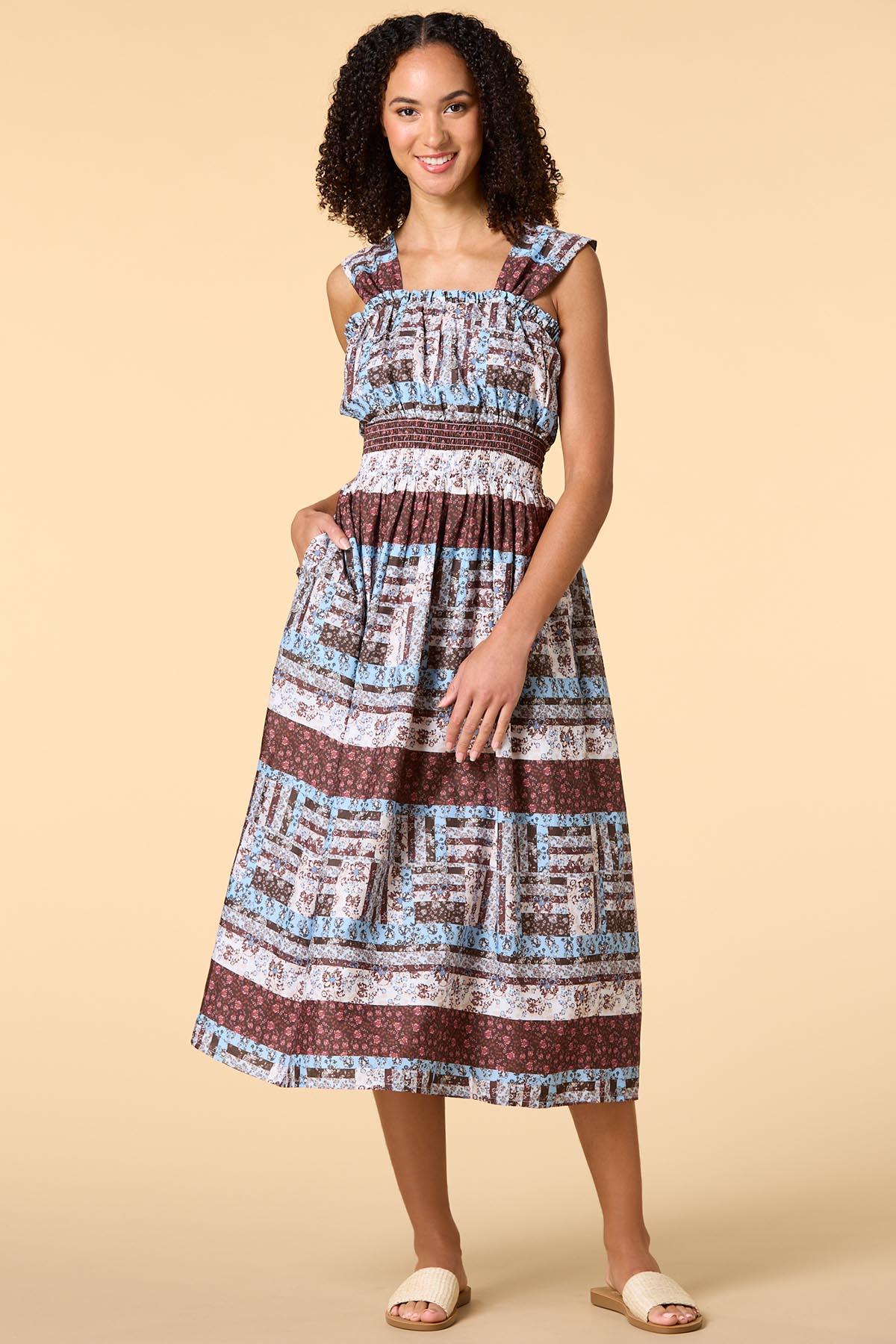 festival women dress READY MADE FLARED EMBROIDERED GOWN FOR WITH PRINTED DUP Size:Kids (30