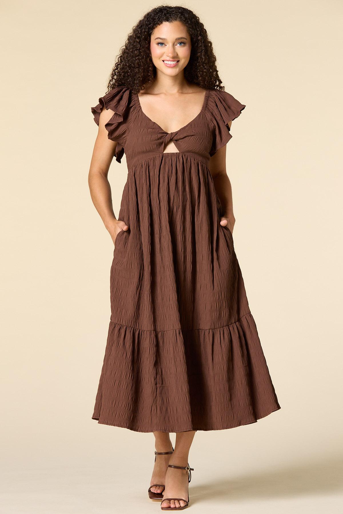 Versona | open hearted maxi dress