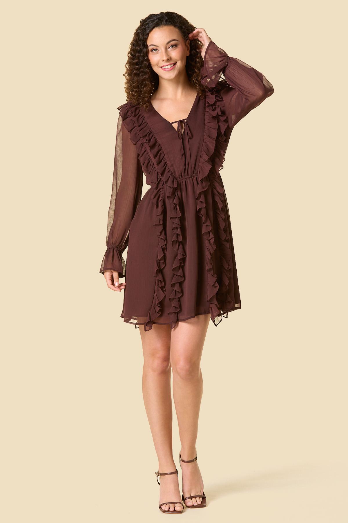 make it a mocha dress