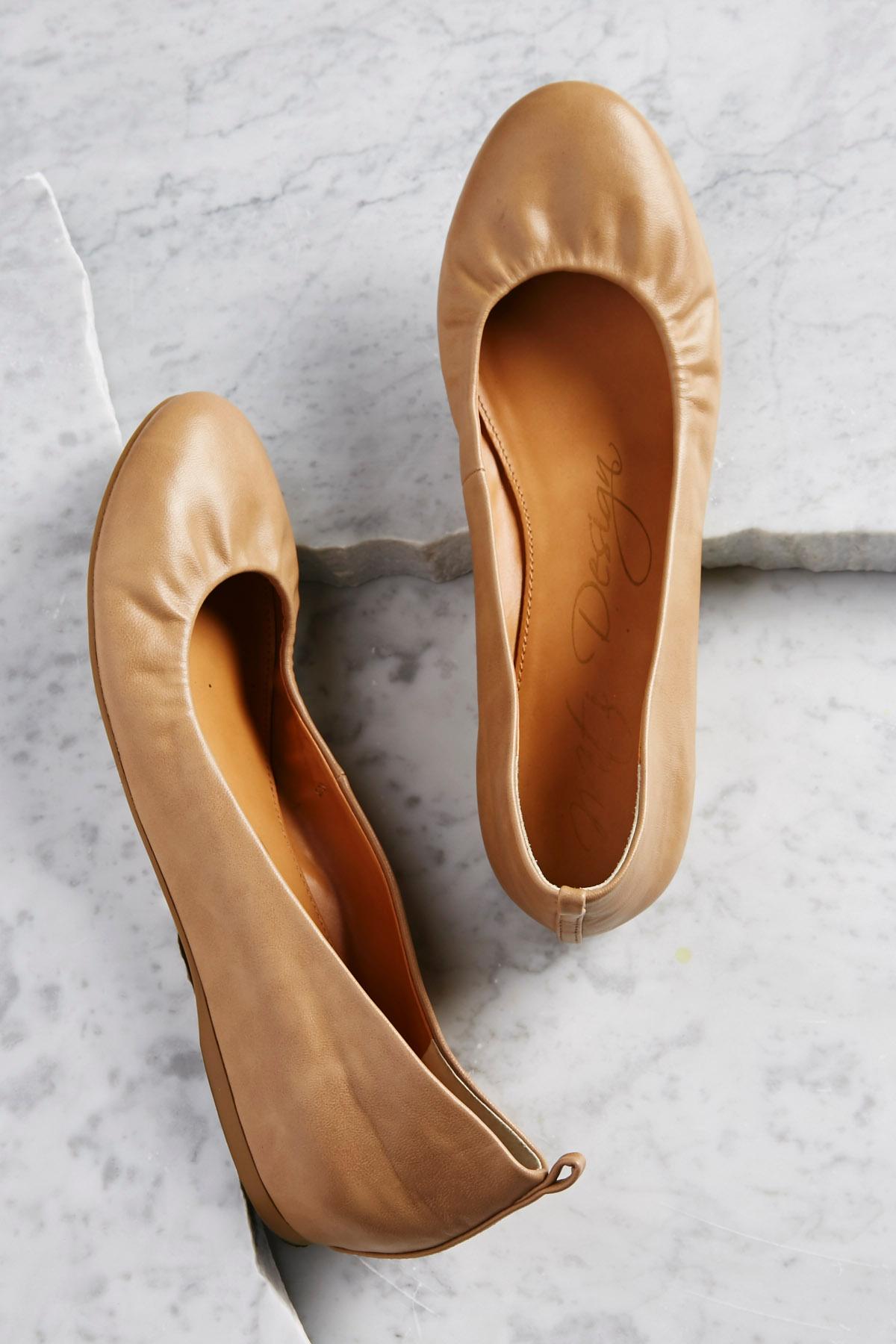 hidden wedge ballet flats