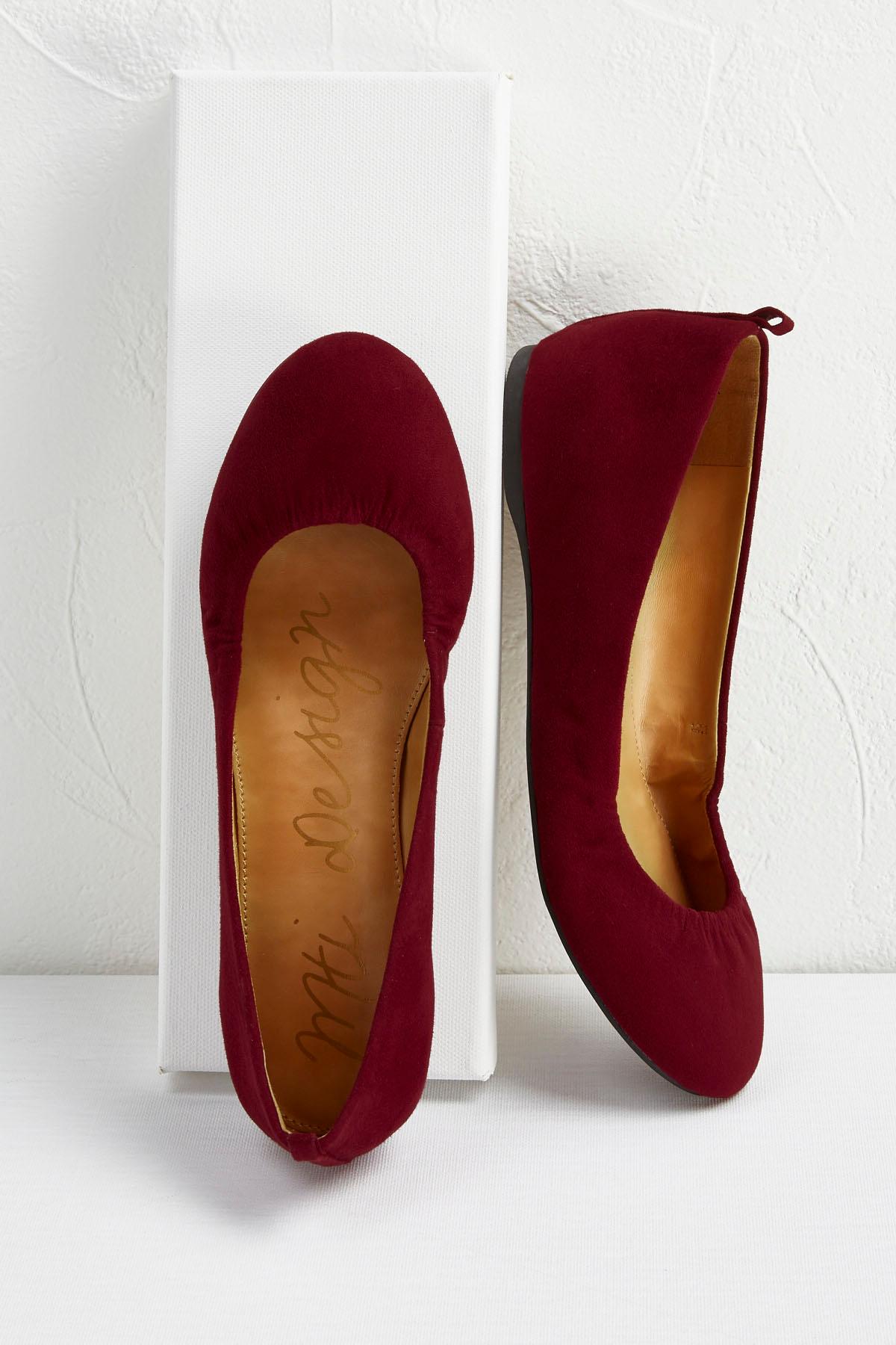 hidden wedge ballet flats