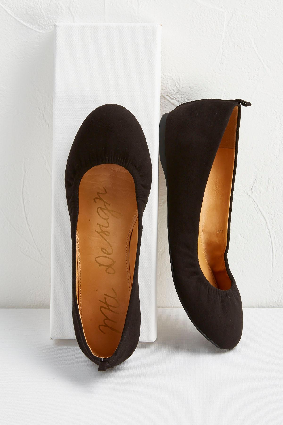 hidden wedge ballet flats