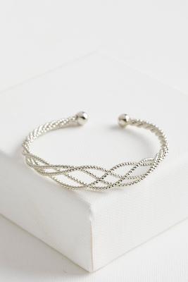 twisted metal cuff bracelet