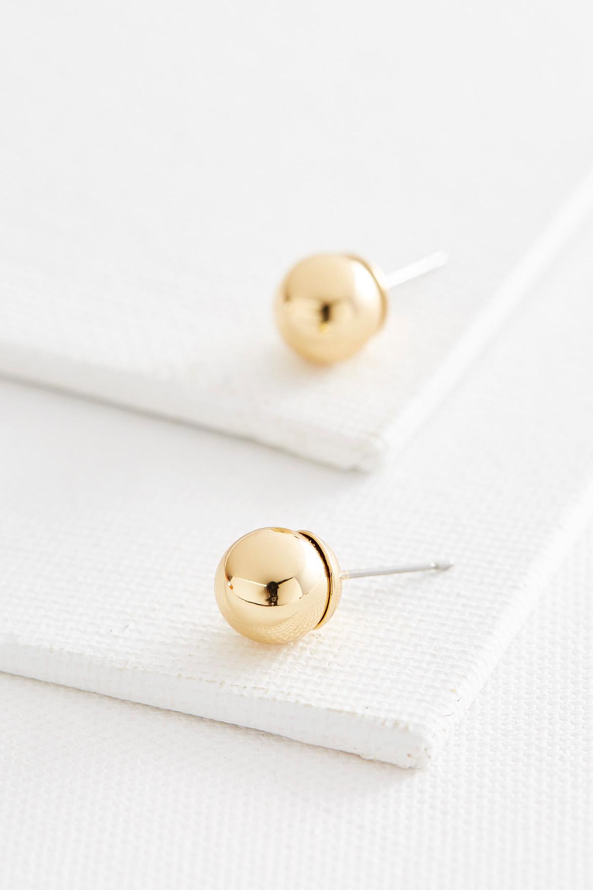 Classic Ball Stud Earrings