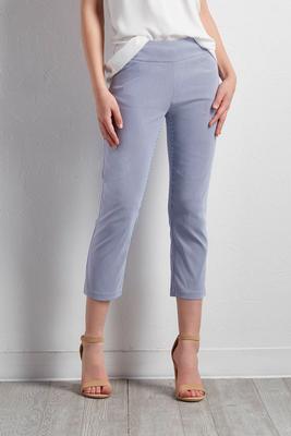vertical striped crop pants