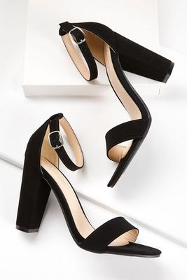strappy block heel sandals