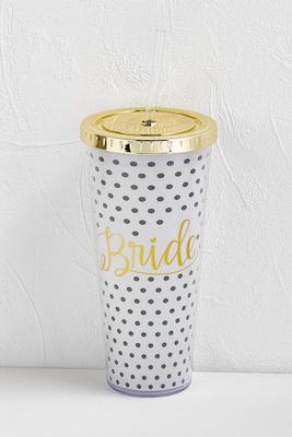 bride traveling tumbler