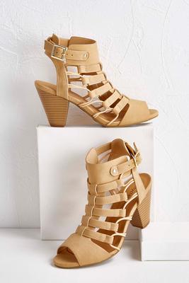 stretch cord caged cutout shooties