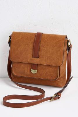 front pocket flap crossbody