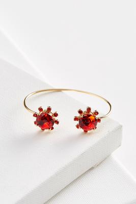 beaded rhinestone cuff bracelet