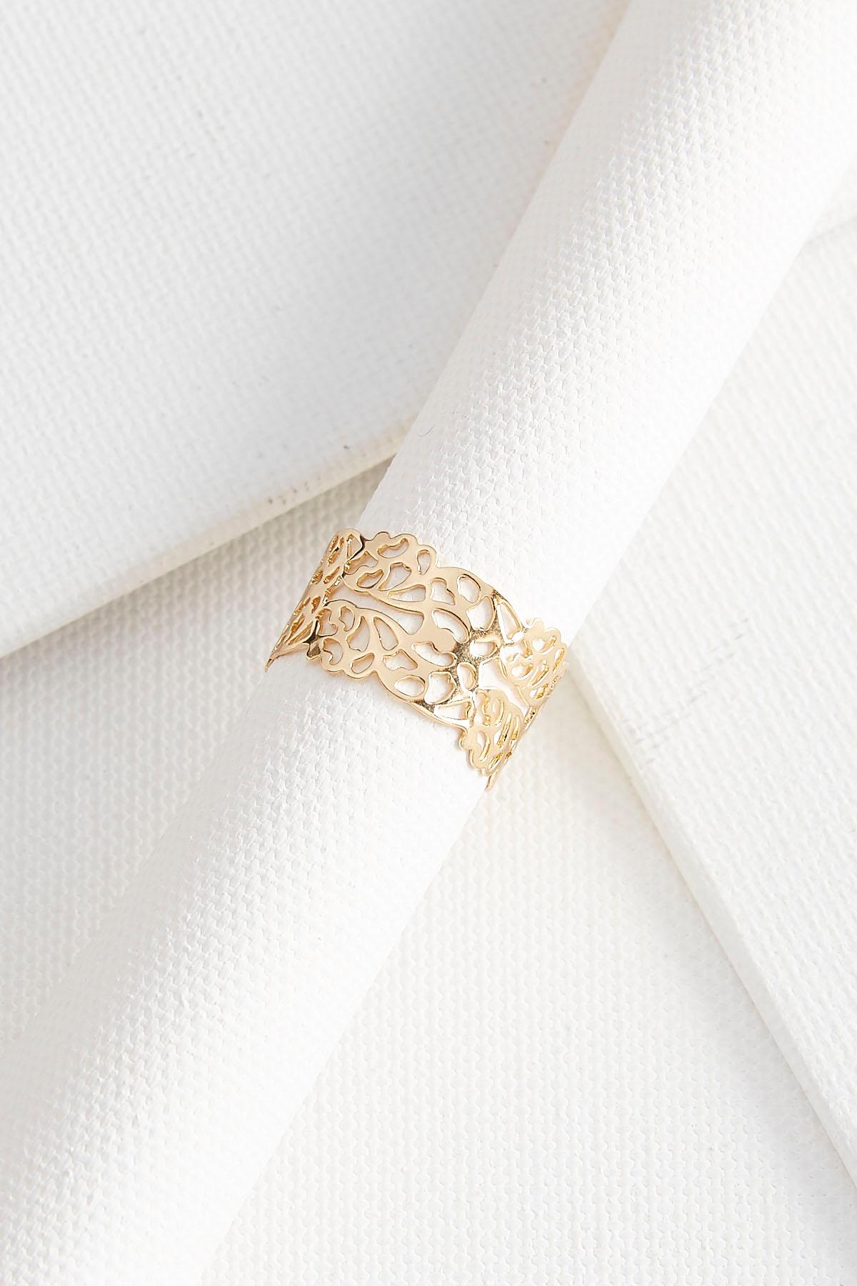Filigree Openwork Ring