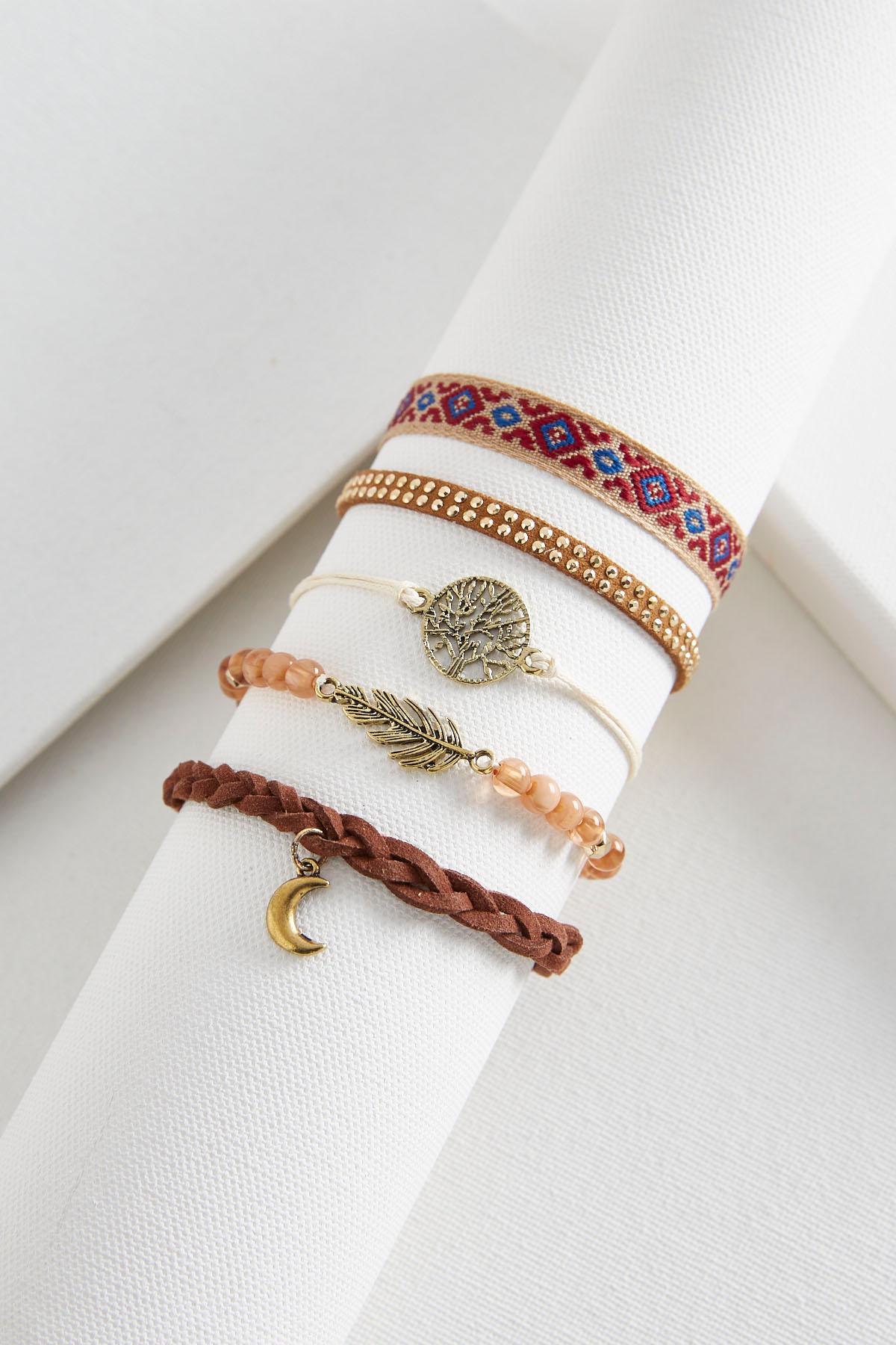 Mixed Media Bracelet Set