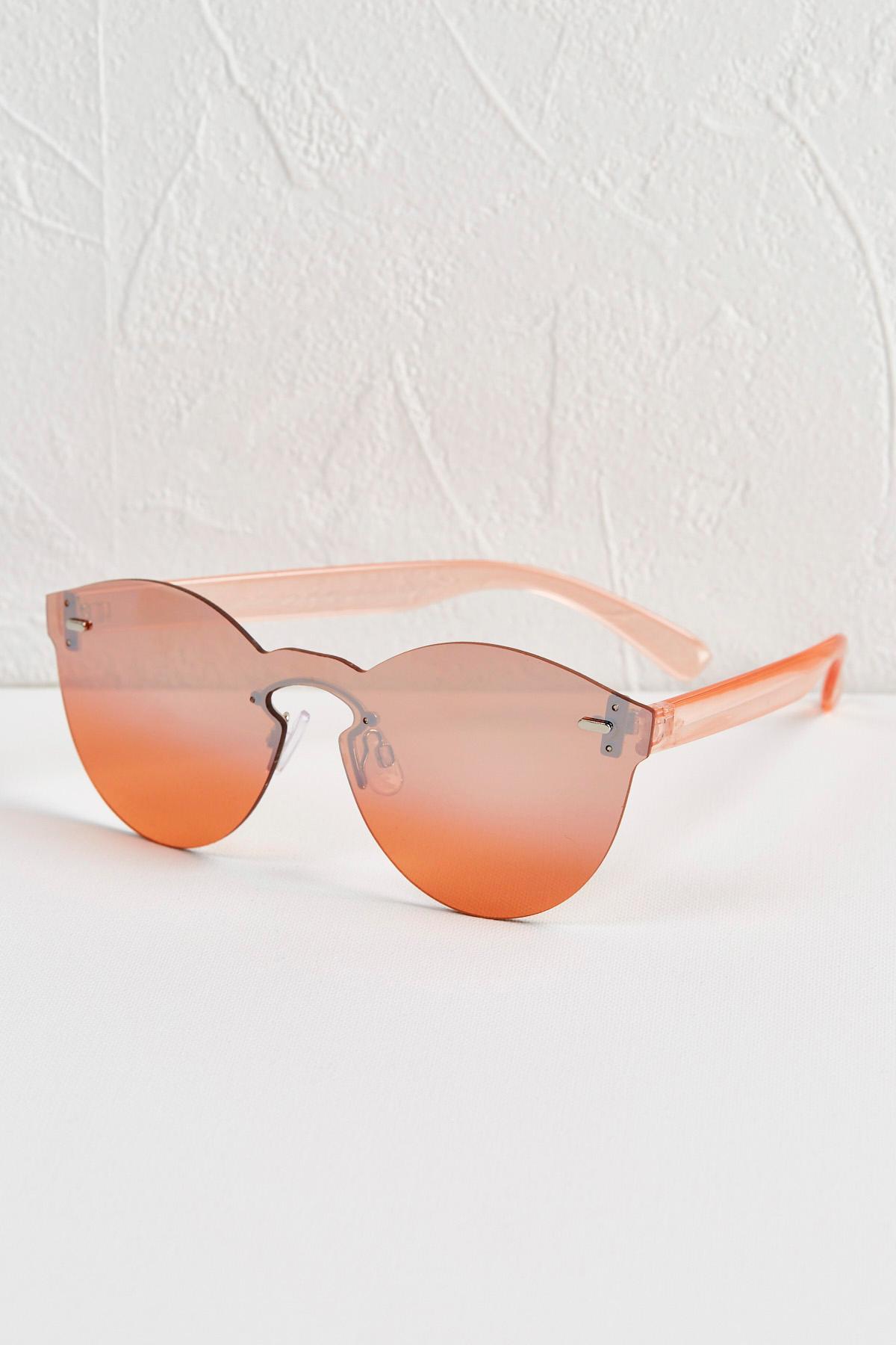 Cateye Mirrored Sunglasses