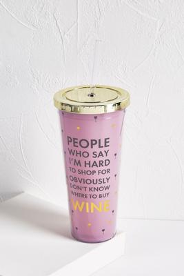 buy wine tumbler