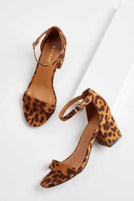 round block heel sandals