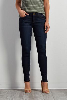 dark wash skinny jeans