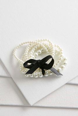 pearl bracelet set