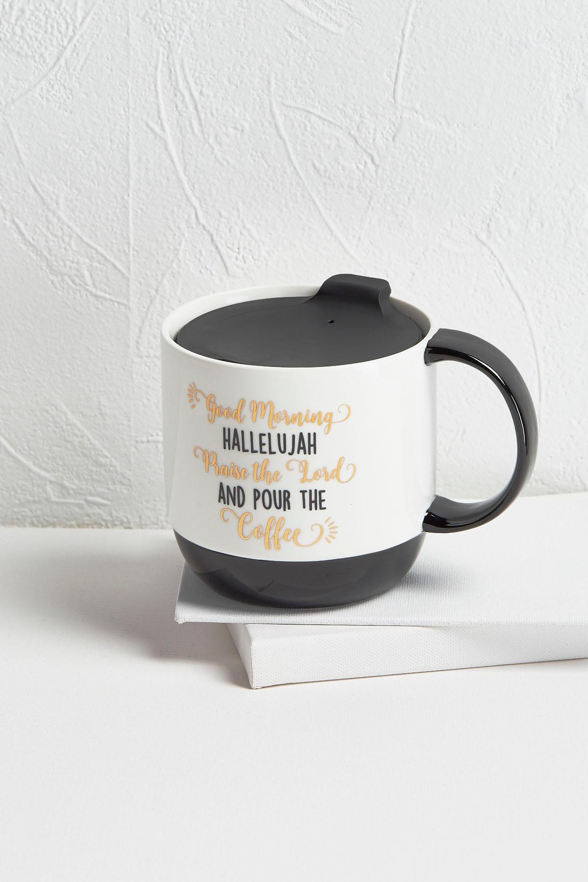 Hallelujah Lid Mug