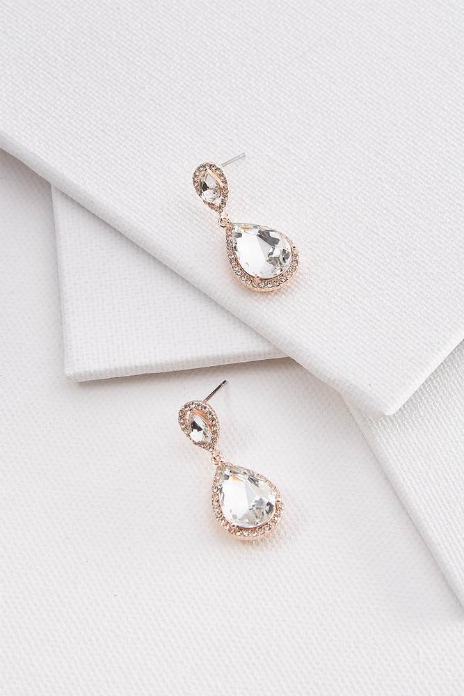 Pave Dangle Earrings
