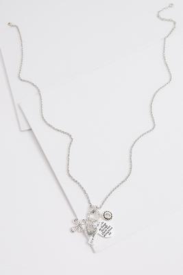 inspirational charm necklace
