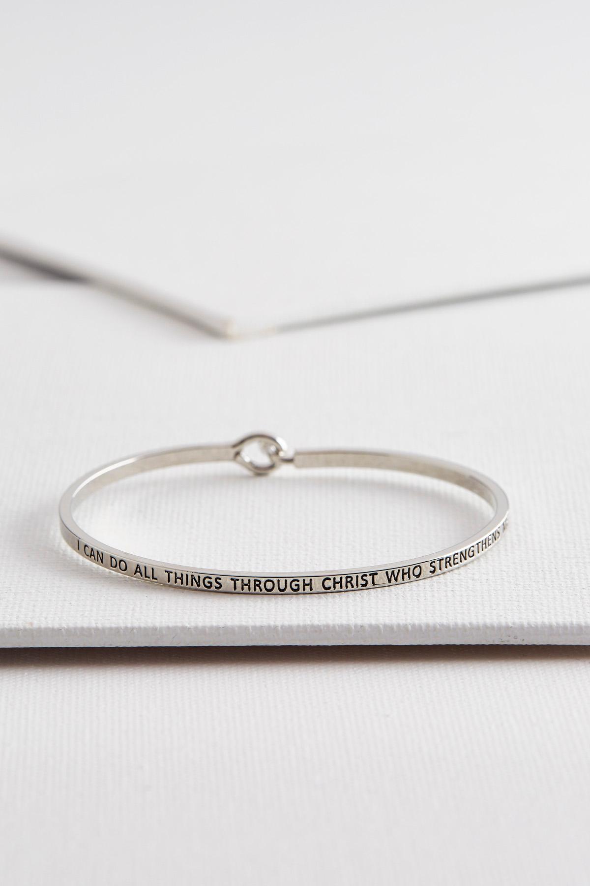 I Can Do All Things Bangle
