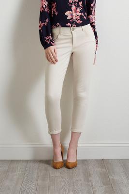 ivory breeze skimmer pants