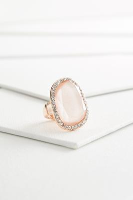 pave glitter stretch ring