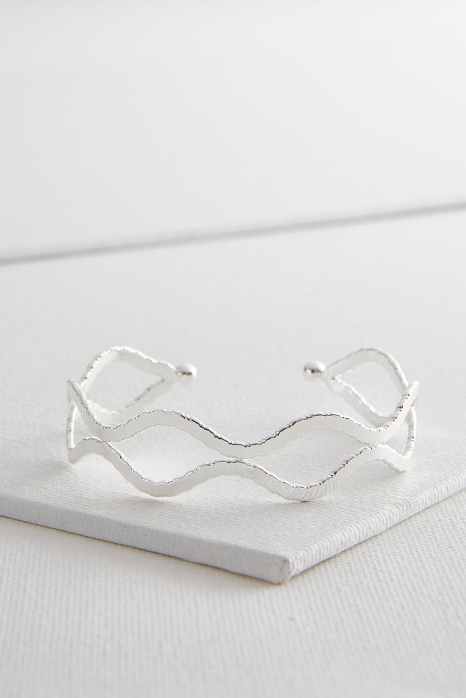 Wavy Metal Cuff