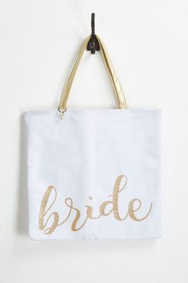 reversible bridal tote