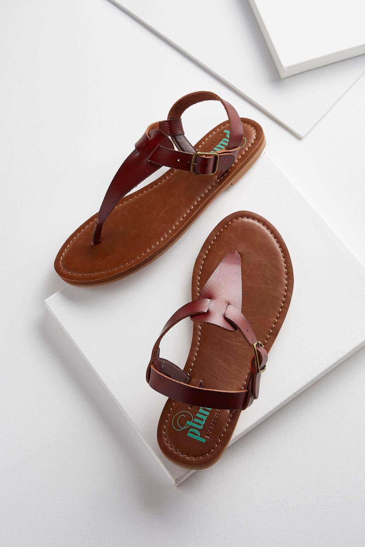 T- Strap Thong Sandals