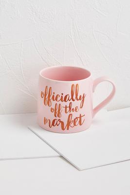 officially off the market mug