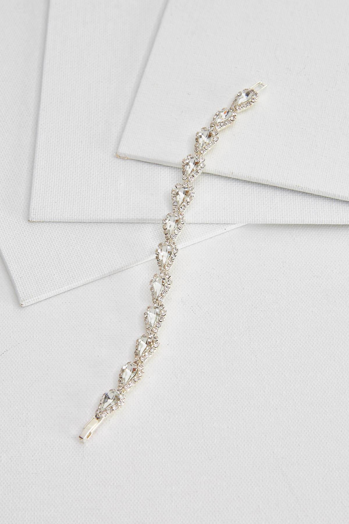 Haloed Stone Link Bracelet